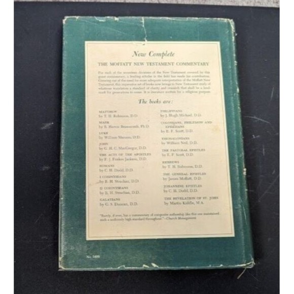 The Moffatt Bible Concordance by Maoffatt, James by Harper & Brothers 1950 - Picture 3 of 8